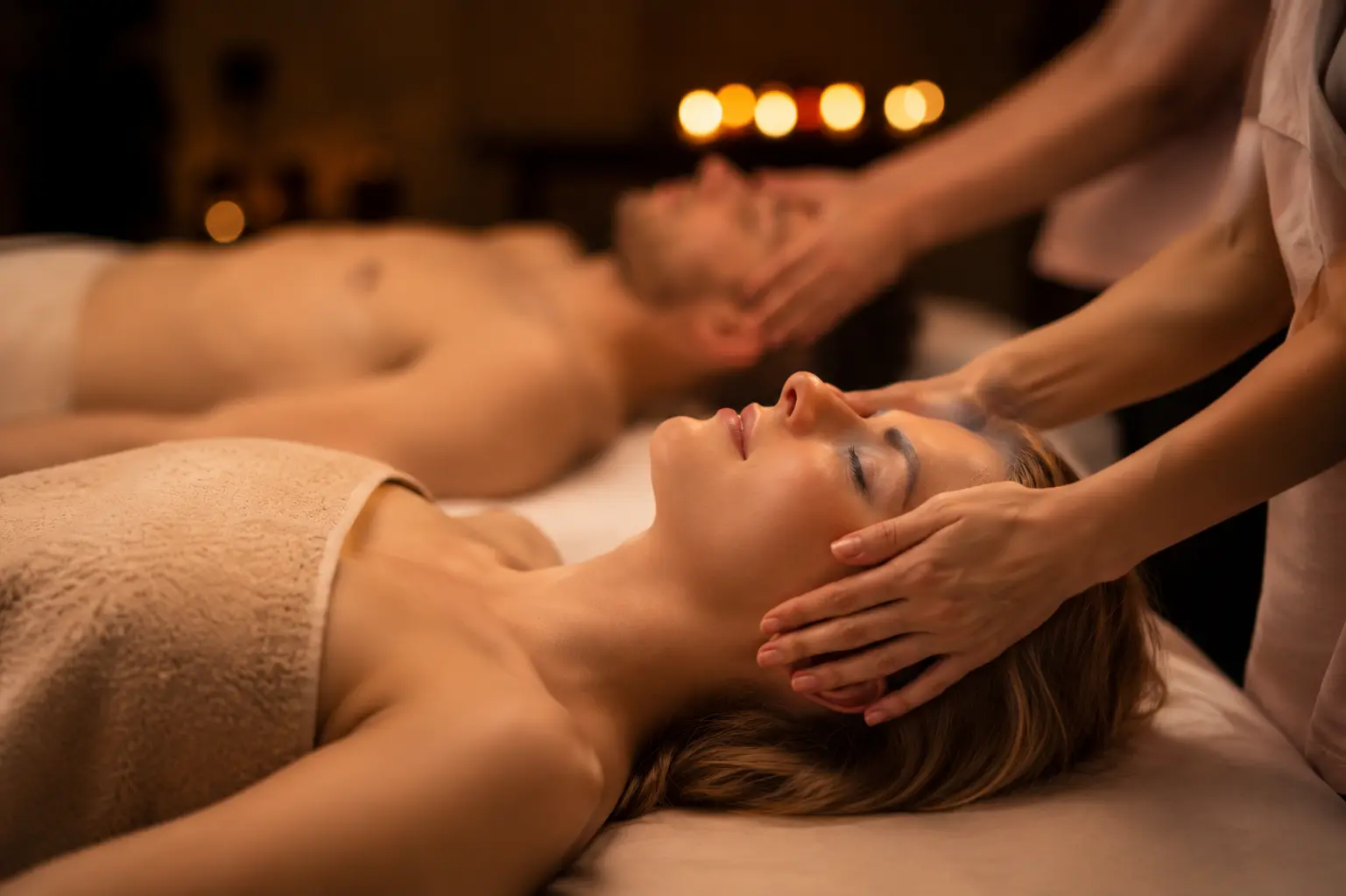 Couples Swedish relaxation massage at SALA Thai Massage