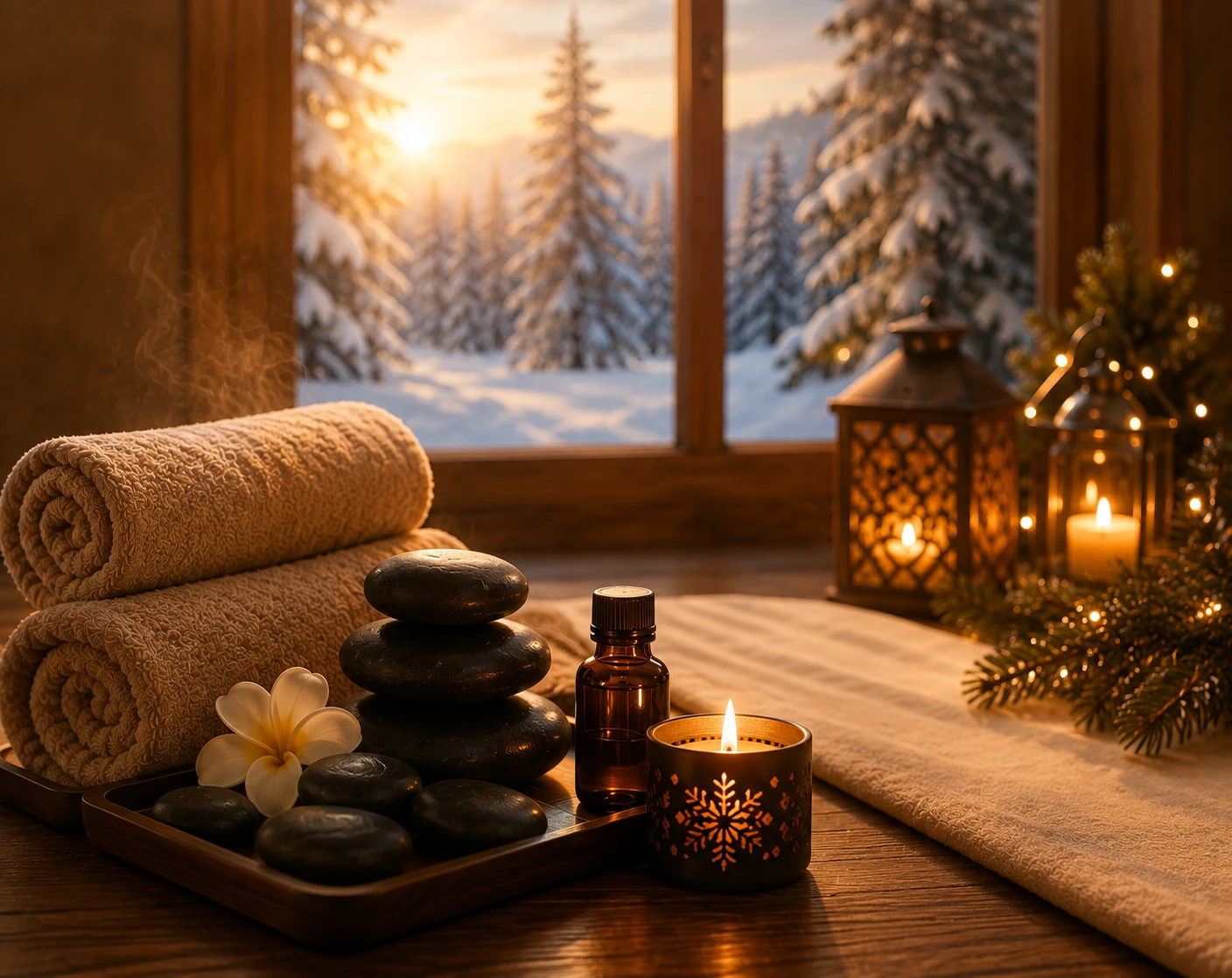 Winter Warmer Escape Massage Stones