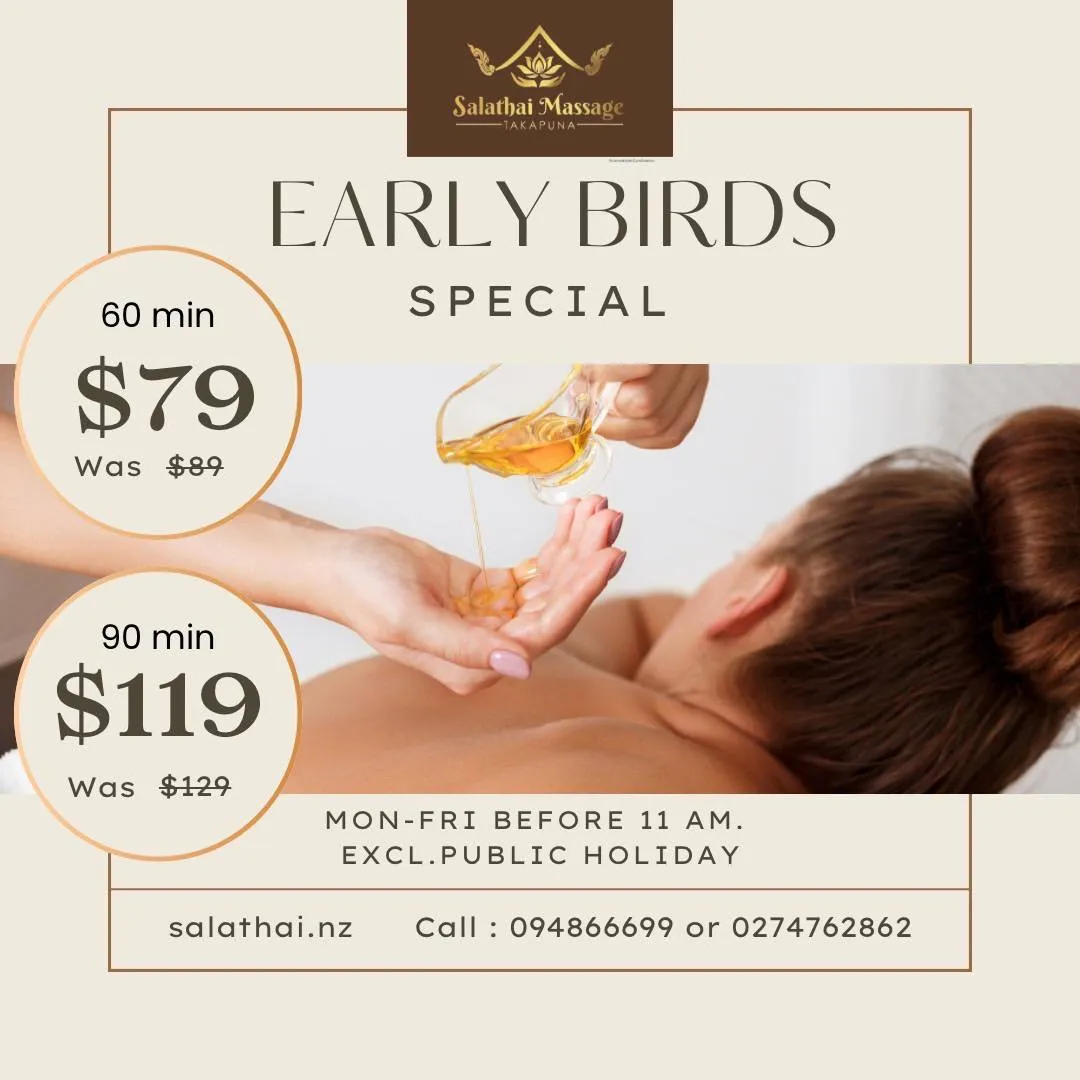 Early Bird Promo